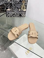 Dior D-Club Slide Beige Calfskin - 3