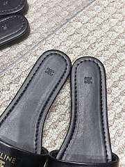 Celine Coast Mule In Lambskin Black - 6