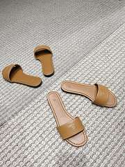 Celine Coast Mule In Lambskin Sahara - 6