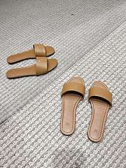 Celine Coast Mule In Lambskin Sahara - 2