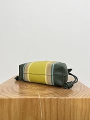 Loewe Medium Flamenco Clutch Landscape in Nappa Calfskin Green - 30x24.5x10.5cm - 5