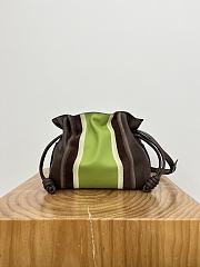 Loewe Medium Flamenco Clutch Landscape in Nappa Calfskin Dark Brown - 30x24.5x10.5cm - 1