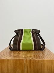 Loewe Medium Flamenco Clutch Landscape in Nappa Calfskin Dark Brown - 30x24.5x10.5cm - 5