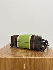 Loewe Medium Flamenco Clutch Landscape in Nappa Calfskin Dark Brown - 30x24.5x10.5cm - 4