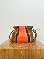 Loewe Medium Flamenco Clutch Landscape in Nappa Calfskin Brown - 30x24.5x10.5cm - 6