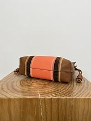 Loewe Medium Flamenco Clutch Landscape in Nappa Calfskin Brown - 30x24.5x10.5cm - 3