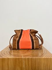 Loewe Medium Flamenco Clutch Landscape in Nappa Calfskin Brown - 30x24.5x10.5cm - 4
