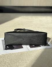 Alaia Le Teckel Medium Bag In Goatskin Black - 33x11x10cm - 6