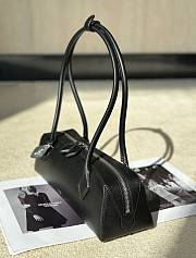 Alaia Le Teckel Medium Bag In Goatskin Black - 33x11x10cm - 2