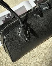 Alaia Le Teckel Medium Bag In Goatskin Black - 33x11x10cm - 4