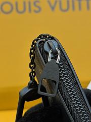 LV Key Pouch Monogram Midnight Black M26776 - 12x7x1.5cm - 5