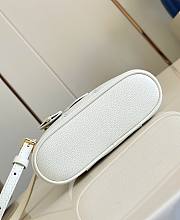 LV Vanity Chain Pouch Monogram Empreinte Milky White/ Blue M27744 - 19x11.5x6.5cm - 2