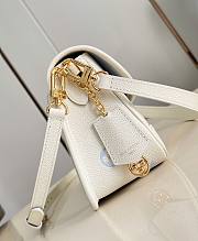 LV Diane Monogram Empreinte Milky White/ Blue M28054 - 24x15x9cm - 5