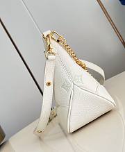 LV Boulogne PM Monogram Empreinte Milky White/ Jade Green M27571 - 26x16x9.5cm - 6