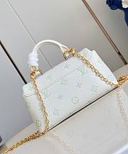 LV Nano Madeleine Monogram Empreinte Leather Milky White/ Jade Green M27698 - 21x12.5x6cm - 3