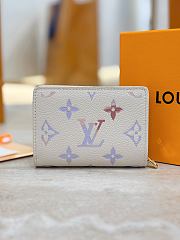 LV Clea Wallet Monogram Empreinte Leather Dream Cream M25595 - 11x8.5x3.5cm - 3