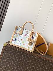 LVxTM Onthego PM Multicolor/White M27580 - 25x19x11.5cm - 1