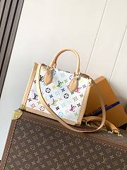 LVxTM Onthego PM Multicolor/White M27580 - 25x19x11.5cm - 3