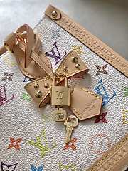 LVxTM Onthego PM Multicolor/White M27580 - 25x19x11.5cm - 5