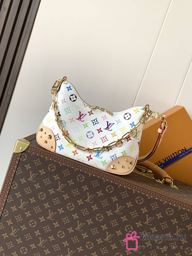 LVxTM Boulogne PM Multicolor/White M27790 - 26x16x9.5cm - 1