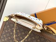 LVxTM Wallet On Chain Ivy Multicolor/White M27492 - 23.5x12x4.3cm - 6