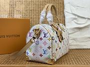 LVxTM Speedy Bandouliere 25 Multicolor/White M13085 - 25x19x15cm - 6