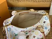 LVxTM Speedy Bandouliere 25 Multicolor/White M13085 - 25x19x15cm - 2