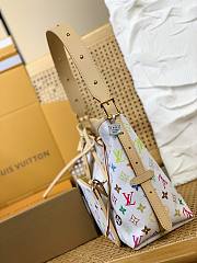 LVxTM CarryAll PM Multicolor/White M13661 - 29x24x12cm - 4