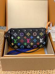 LVxTM Pochette Accessoires Multicolor/Black M13663 - 22x13x4cm - 5