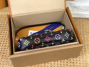 LVxTM Pochette Accessoires Multicolor/Black M13663 - 22x13x4cm - 4