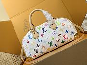 LVxTM Handbag East West Multicolor/White M13084 - 27x14x10cm - 3