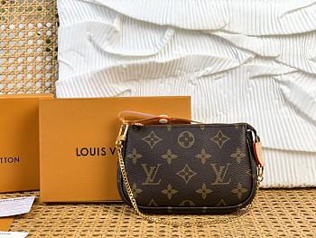LV Mini Pochette Accessoires Monogram Canvas M58009 - 15.5x10.5x4cm