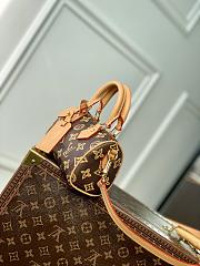 LV Nano Speedy Monogram Origine Ebene M27610 - 16x10x7.5cm - 5