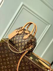 LV Speedy Trunk 20 Monogram Origine Ebene M28102 - 20.5x16x11cm - 4