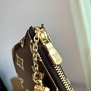 LV Key Pouch Monogram Origine Ebene M27671 - 12x7x1.5cm - 6