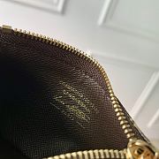 LV Key Pouch Monogram Origine Ebene M27671 - 12x7x1.5cm - 5