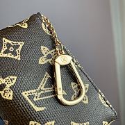 LV Key Pouch Monogram Origine Ebene M27671 - 12x7x1.5cm - 2