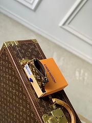 LV Key Pouch Monogram Origine Ebene M27671 - 12x7x1.5cm - 3