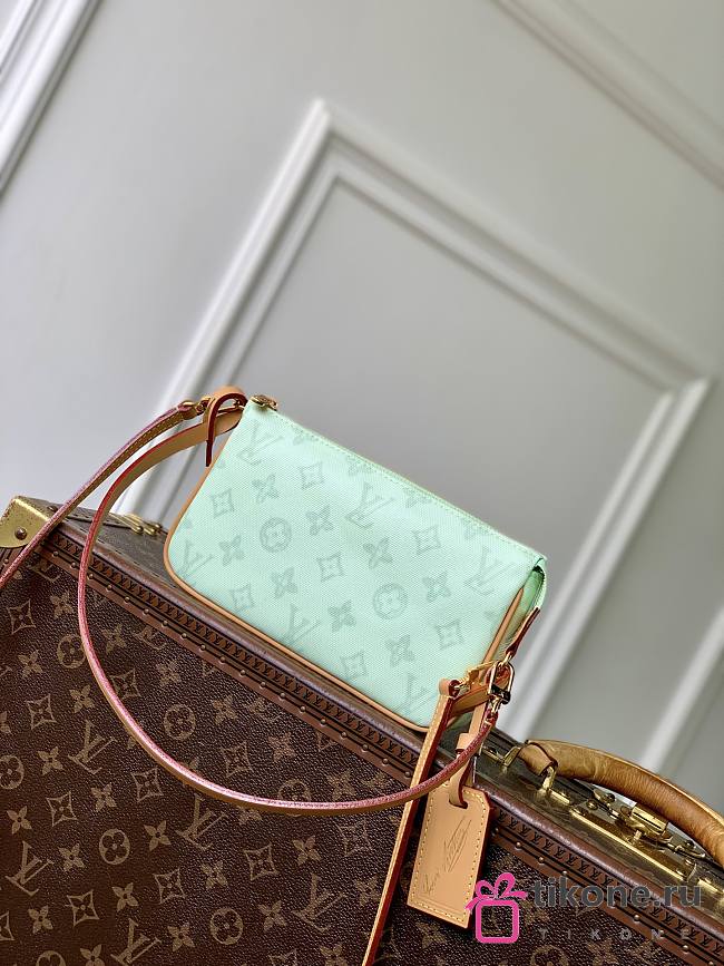 LV Pochette Accessoires Monogram Origine Vert Asnieres M28320 - 23.5x13.5x4cm - 1