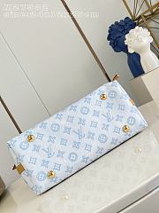 LV CarryAll PM Monogram Origine Bleu Courrier M27532 - 29x24x12cm - 2