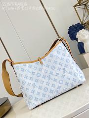 LV CarryAll PM Monogram Origine Bleu Courrier M27532 - 29x24x12cm - 5