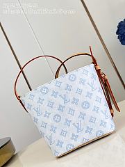 LV All In BB Monogram Origine Bleu Courrier M27529 - 16x18x12cm - 4