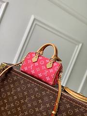 LV Nano Speedy Monogram Origine Rose Ruban M28322 - 16x10x7.5cm - 4