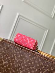 LV Nano Speedy Monogram Origine Rose Ruban M28322 - 16x10x7.5cm - 3