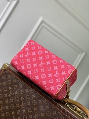 LV Speedy Bandouliere 25 Monogram Origine Rose Ruban M27528 - 25x19x15cm - 2