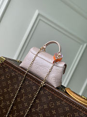 LV Nano Madeleine Monogram Empreinte Snowy Pearl M27043 - 21x12.5x6cm - 5
