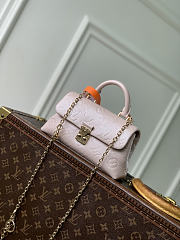 LV Nano Madeleine Monogram Empreinte Snowy Pearl M27043 - 21x12.5x6cm - 2