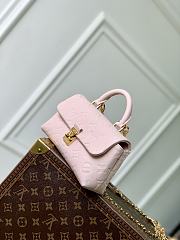 LV Nano Madeleine Monogram Empreinte Leather Pink M12144 - 21x12.5x6cm - 5