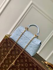 LV Nano Madeleine Monogram Empreinte Leather Blue M29352 - 21x12.5x6cm - 3