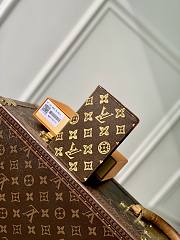 LV Passport Cover Monogram Origine Ebene M27612 - 14x2.5x10cm - 1